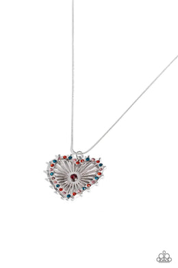 Flirting Ferris Wheel - Red Paparazzi Accessories