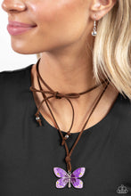 Load image into Gallery viewer, Winged Wanderer - Purple Paparazzi Accessories