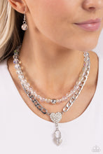 Load image into Gallery viewer, Turn Back the LOCK - White Paparazzi Accessories