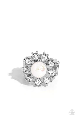 Elite Enchantment - White Paparazzi Accessories