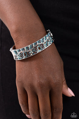 Wavy Whimsy - Blue Paparazzi Accessories