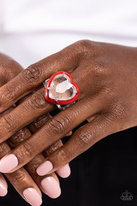 hearts,red,Wide Back,Hallmark Heart - Red Heart Ring
