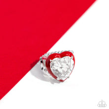 Load image into Gallery viewer, Hallmark Heart - Red Paparazzi Accessories