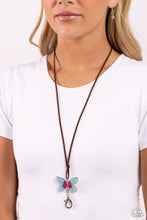 Load image into Gallery viewer, Winged Wanderer - Blue Paparazzi Accessories
