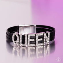 Load image into Gallery viewer, Queen of My Life - Black Paparazzi Accessories