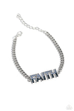 Load image into Gallery viewer, Faithful Finish - Blue Paparazzi Accessories