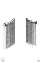 Load image into Gallery viewer, Feuding Fringe - Black Paparazzi Accessories