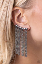 Load image into Gallery viewer, Feuding Fringe - Black Paparazzi Accessories