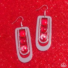 Load image into Gallery viewer, Layered Lure - Red Paparazzi Accessories