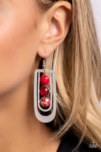 Load image into Gallery viewer, Layered Lure - Red Paparazzi Accessories