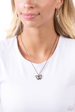 Load image into Gallery viewer, Whispering Wings - Copper Paparazzi Accessories