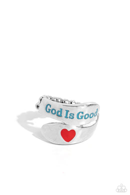 God is Good - Blue Paparazzi Accessories
