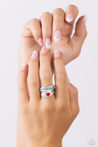 blue,dainty back,faith,God is Good - Blue Ring