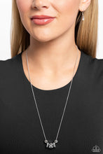 Load image into Gallery viewer, Rolling the Dice - White Paparazzi Accessories