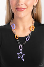 Load image into Gallery viewer, Stargazing Show - Purple Paparazzi Accessories