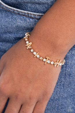 In Good Faith - Gold Paparazzi Accessories