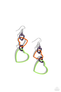 fishhook,Hearts,multi,Cascading Crush - Multi Heart Earrings