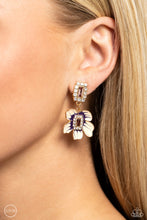 Load image into Gallery viewer, Colorful Clippings - Gold Paparazzi Accessories