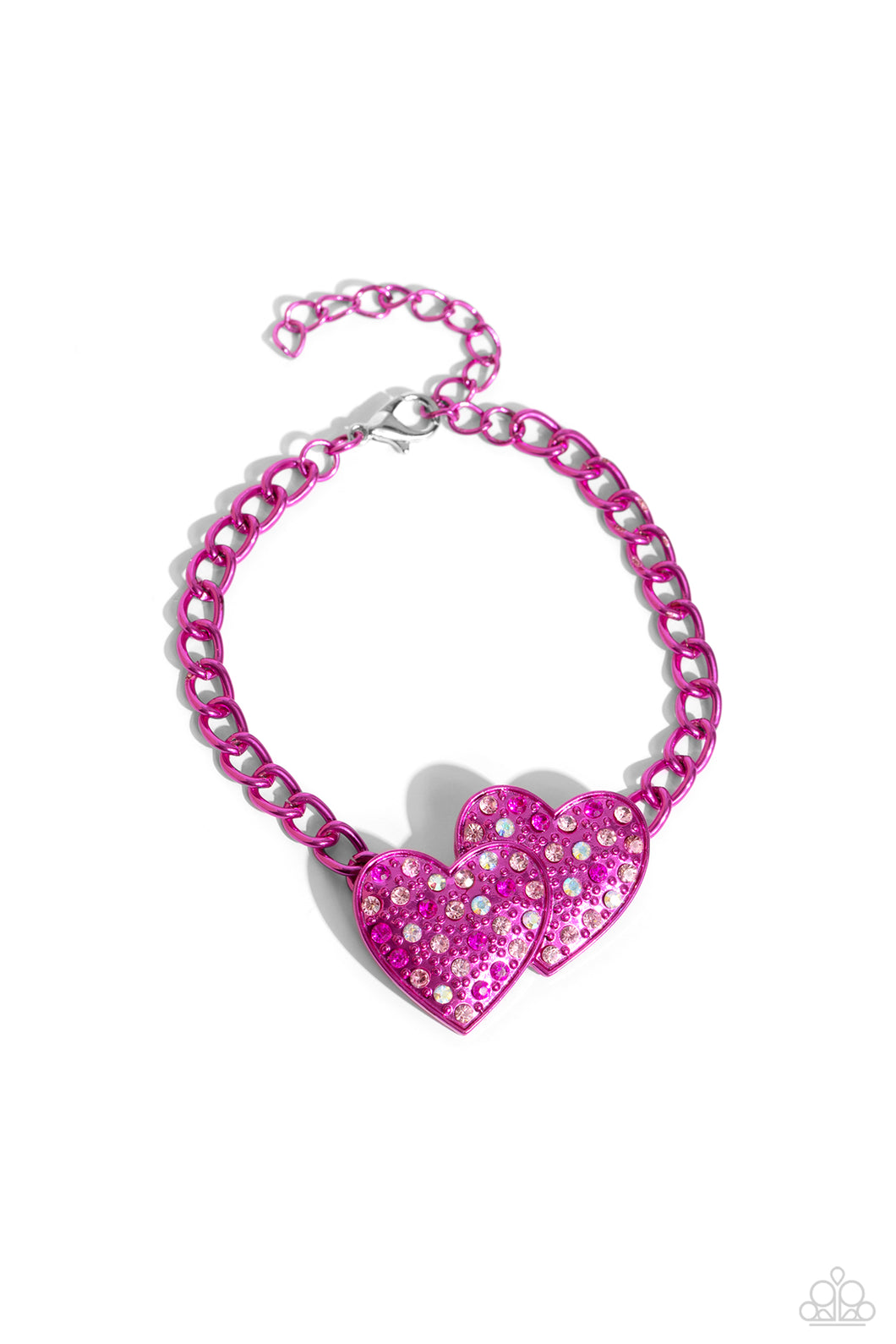 Lovestruck Lineup - Pink Paparazzi Accessories