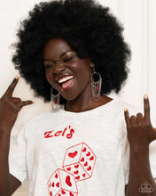 Load image into Gallery viewer, Cascading Clash - Red Paparazzi Accessories