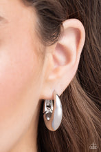 Load image into Gallery viewer, Oval Official - Silver Paparazzi Accessories