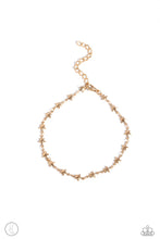 Load image into Gallery viewer, Starry Swing Dance - Gold Paparazzi Accessories