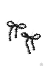 Load image into Gallery viewer, The BOW Must Go On - Black Paparazzi Accessories