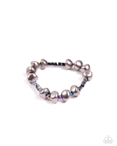 gunmetal,stretchy,In the STONE - Multi Stretchy Bracelet