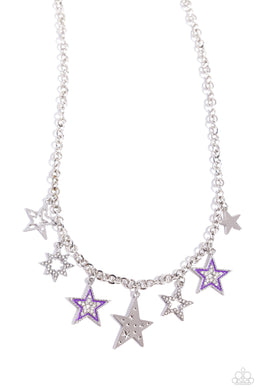 Starstruck Sentiment - Purple Paparazzi Accessories