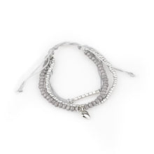 Load image into Gallery viewer, Reckless Romance Silver Urban Bracelet Paparazzi Accessories