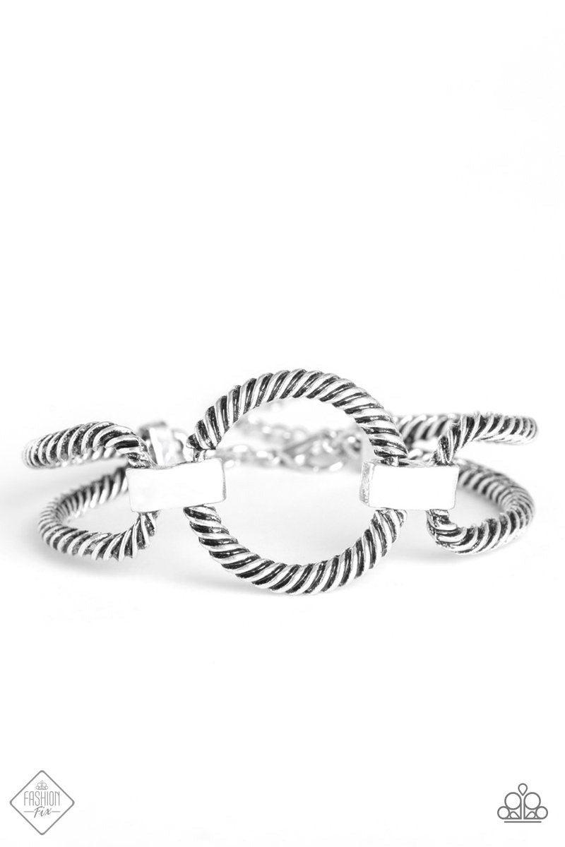 Desert Cat Silver Bracelet Paparazzi Accessories