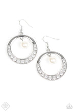 Load image into Gallery viewer, The Icon-ista  White Earrings Paparazzi Accessories