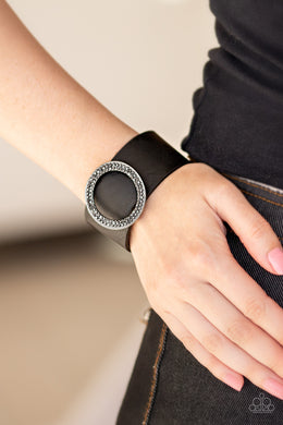 RING Them In Black Bracelet Paparazzi Accessories