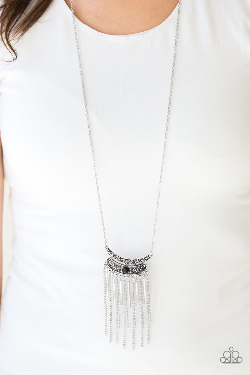 Take Zen Black Necklace Paparazzi Accessories