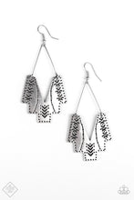 Load image into Gallery viewer, Arizona Adobe Silver Earrings Paparazzi Accessories