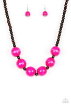 Load image into Gallery viewer, Oh My Miami Pink Necklace Paparazzi Accessories