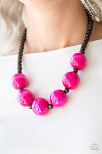 Oh My Miami Pink Necklace Paparazzi Accessories