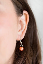 Load image into Gallery viewer, A Bold Balancing Act Orange Pearl Necklace Paparazzi Accessories
