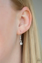 Load image into Gallery viewer, A Mother&#39;s Love Silver Heart Necklace Paparazzi Accessories