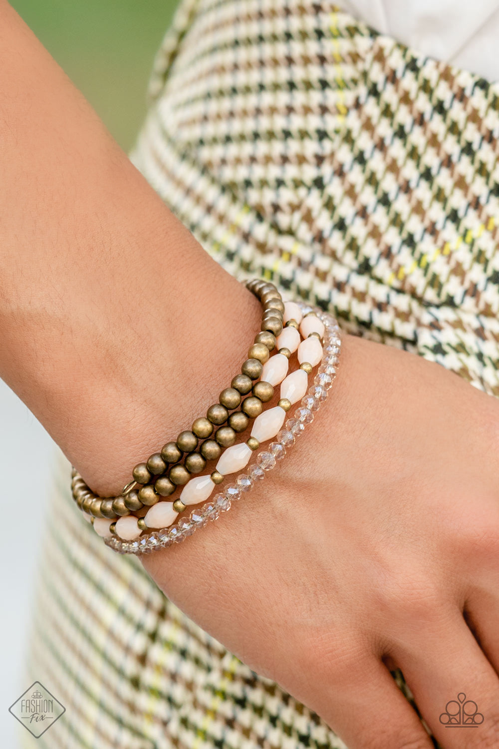 Celestial Chapter Brass Coil Bracelet Paparazzi Accessories