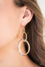 Load image into Gallery viewer, Circus City Gold Earrings Paparazzi Accessories