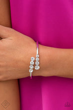 Load image into Gallery viewer, Defying Dazzle White Bracelet Paparazzi Accessories
