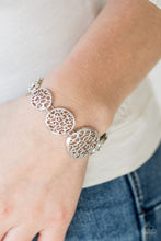 Load image into Gallery viewer, Dream Whirl Silver Bracelet Paparazzi Accessories