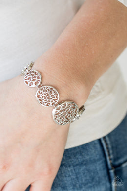 Dream Whirl Silver Bracelet Paparazzi Accessories