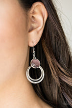 Load image into Gallery viewer, Dreamily Dreamland Purple Earrings Paparazzi Accessories