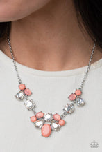 Load image into Gallery viewer, Ethereal Romance Orange Necklace Paparazzi Accessories