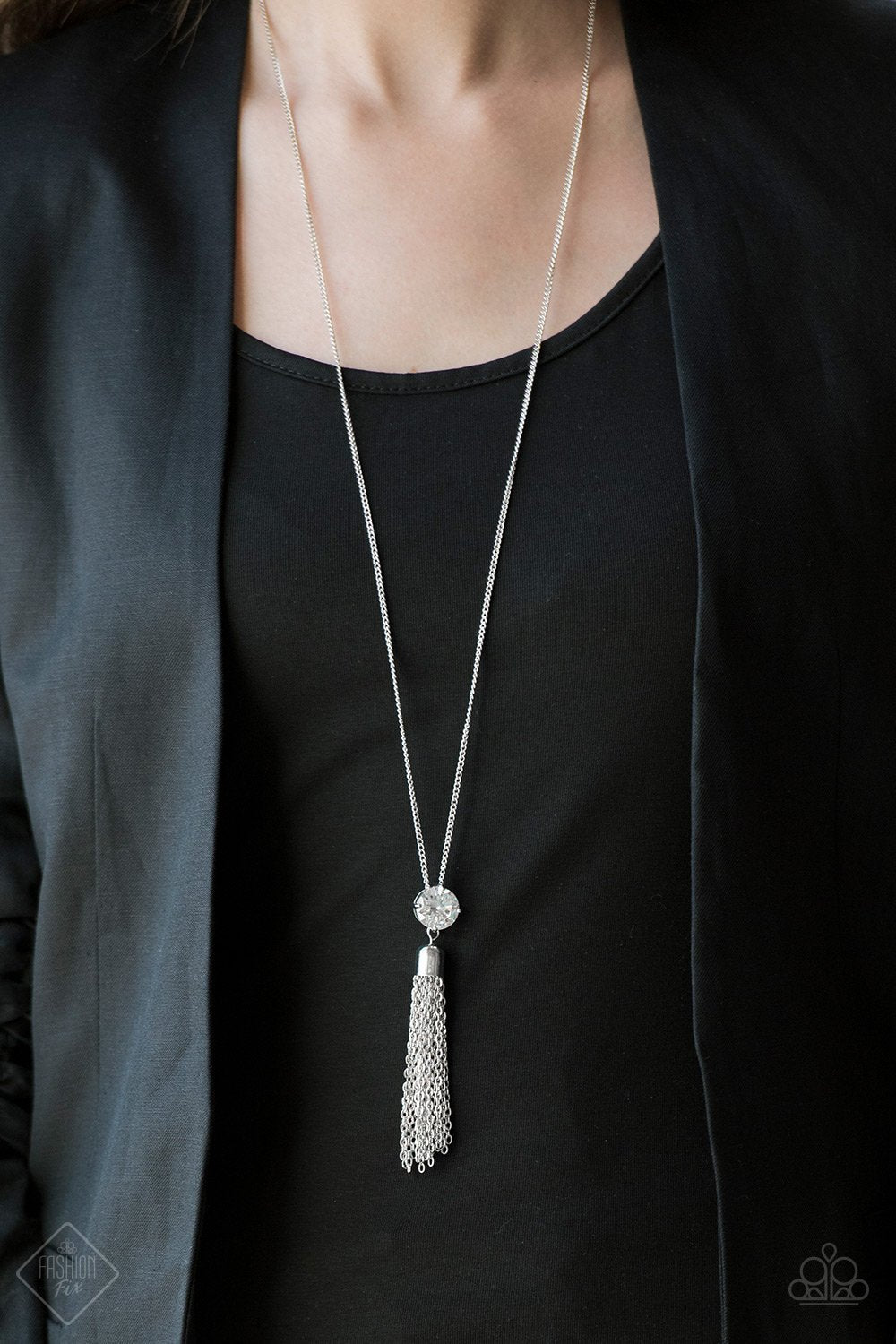 Five Alarm Firework White Necklace Paparazzi Accessories