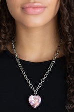 Load image into Gallery viewer, Flirtatiously Flashy Pink Necklace Paparazzi Accessories