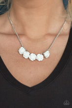 Load image into Gallery viewer, Garden Party Posh White Necklace Paparazzi Accessories