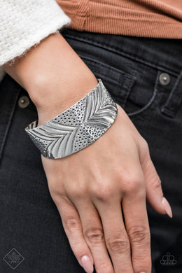 Geo Guru Silver Bracelet Paparazzi Accessories